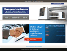Tablet Screenshot of morgenhektar.co.za